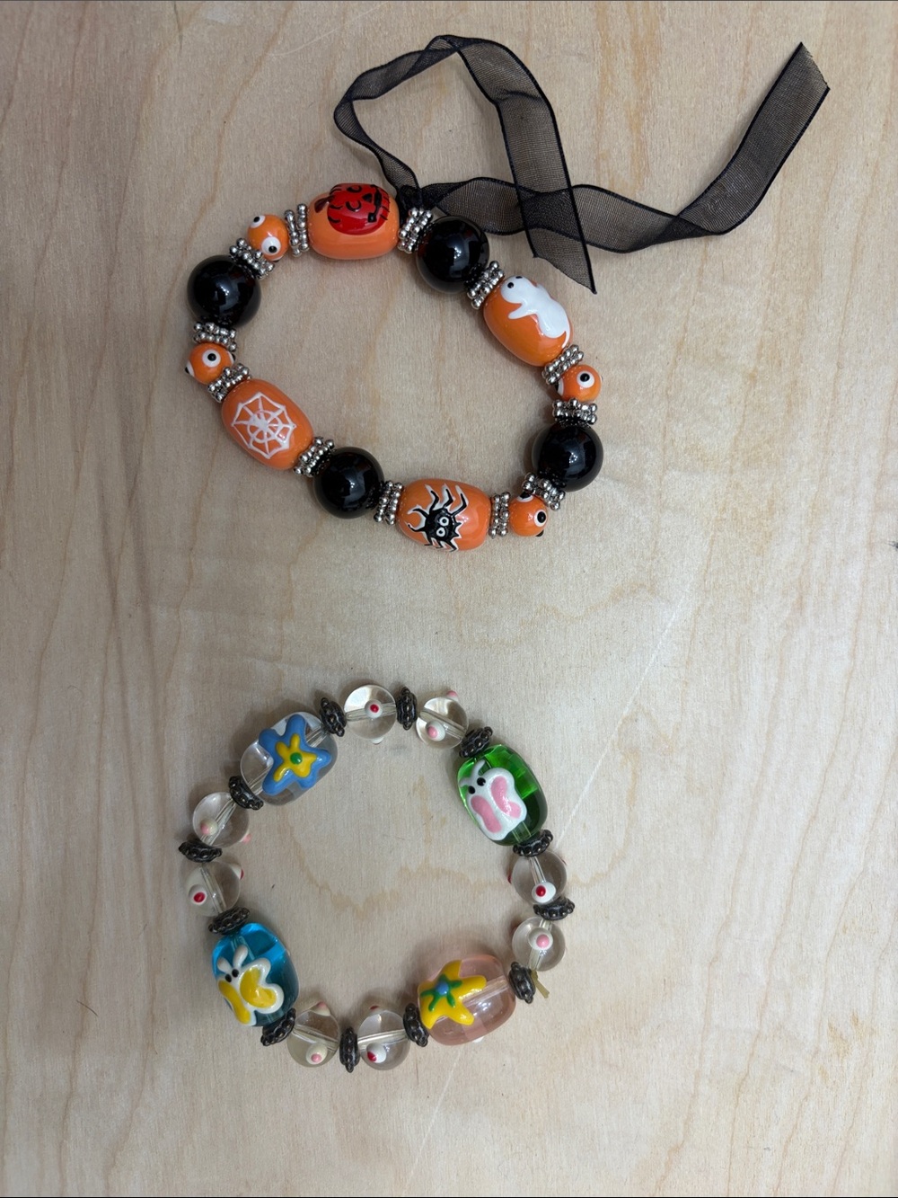Holiday Bead Bracelets